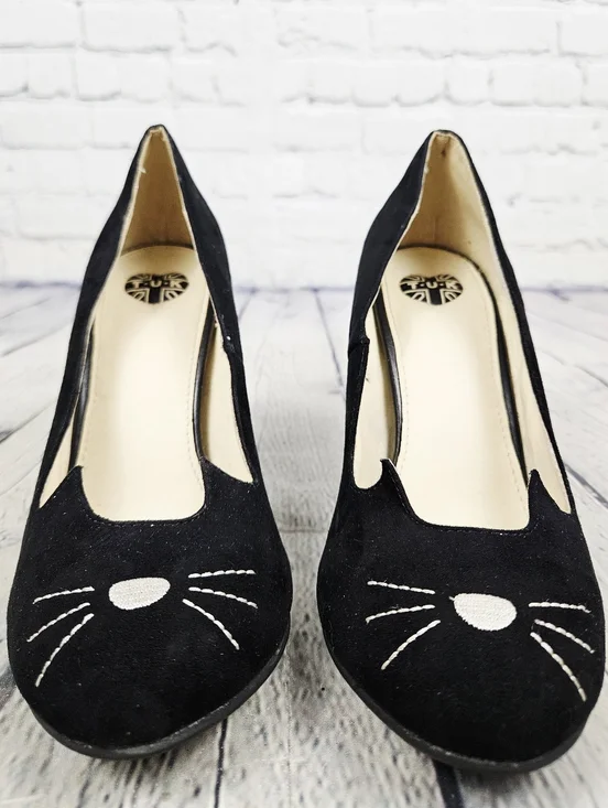TUK | kitty cat heels pumps - Picture 3 of 8